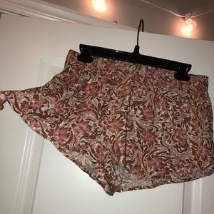O’neill floral flowy beach shorts